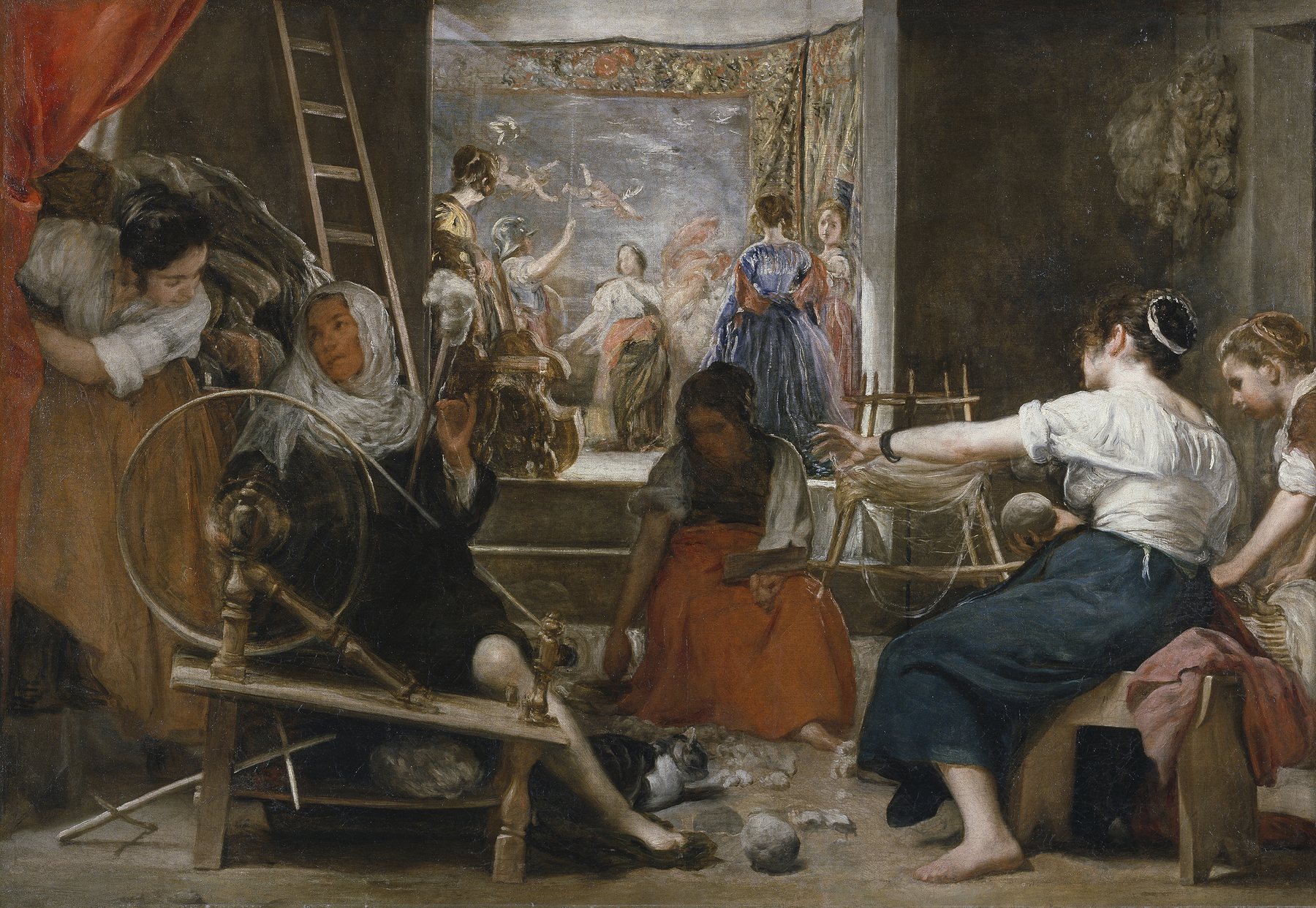 The Spinners / Las Hilanderas, Diego Velázquez