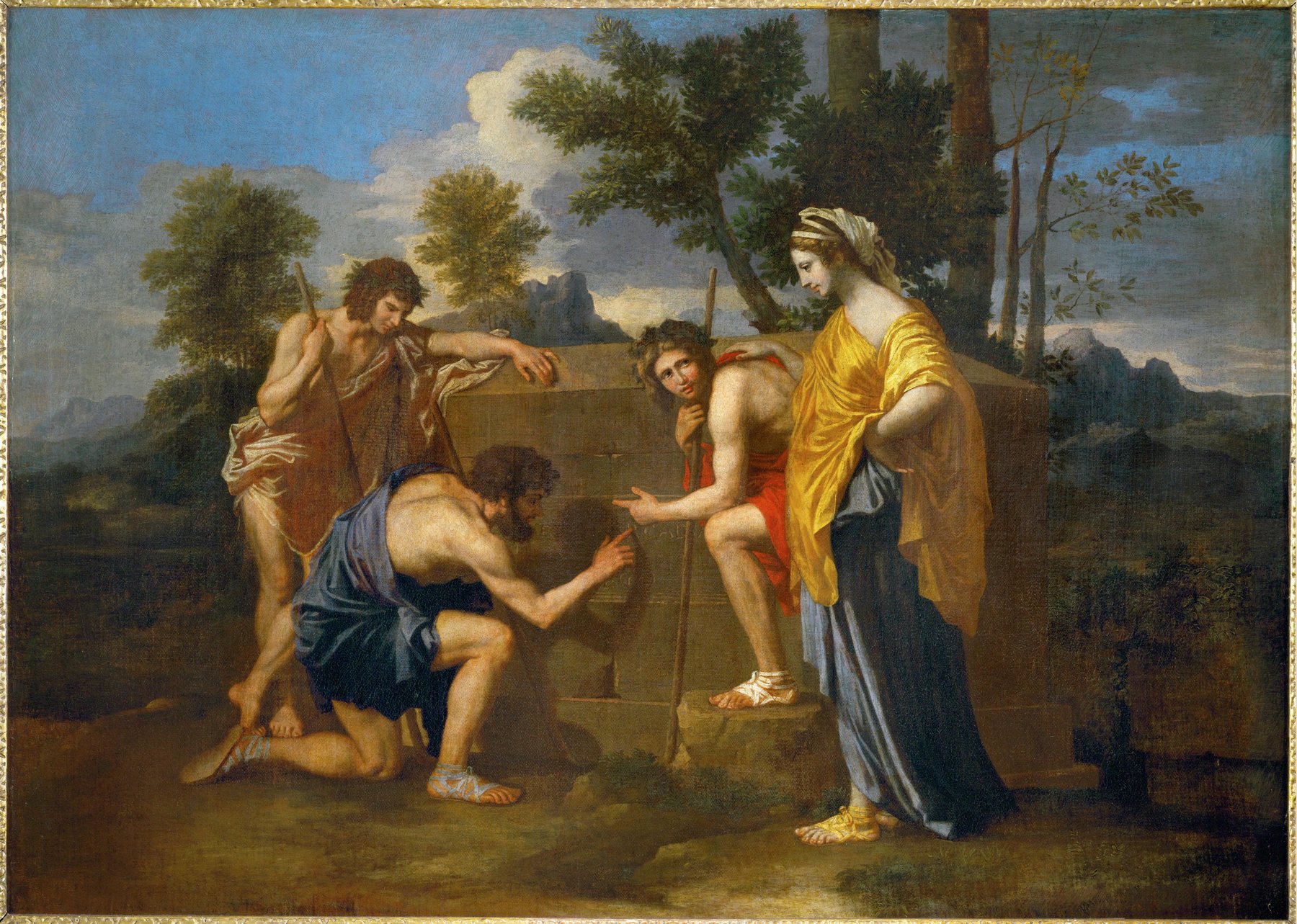 Et in Arcadia Ego, Nicolas Poussin