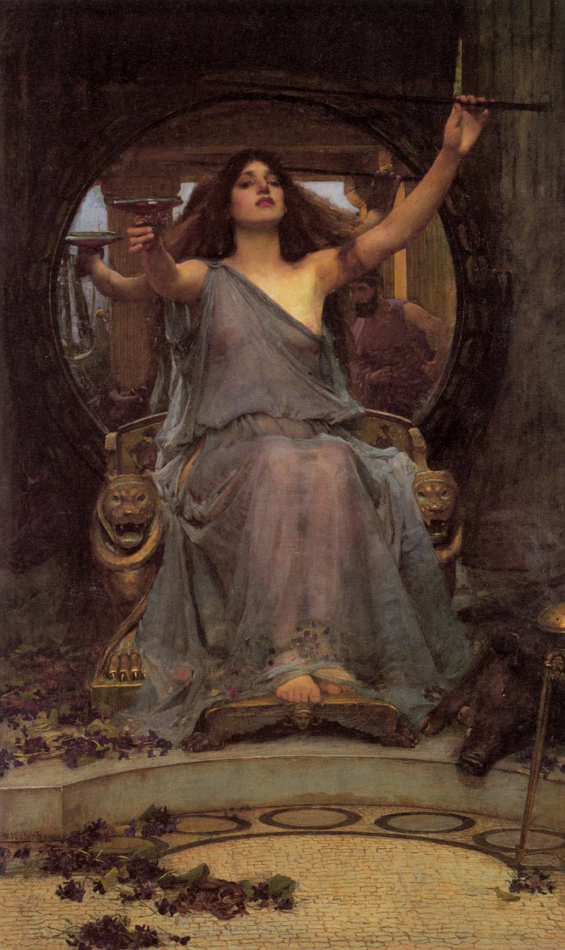 Circe Offering the Cup to Ulysses, John William Waterhouse