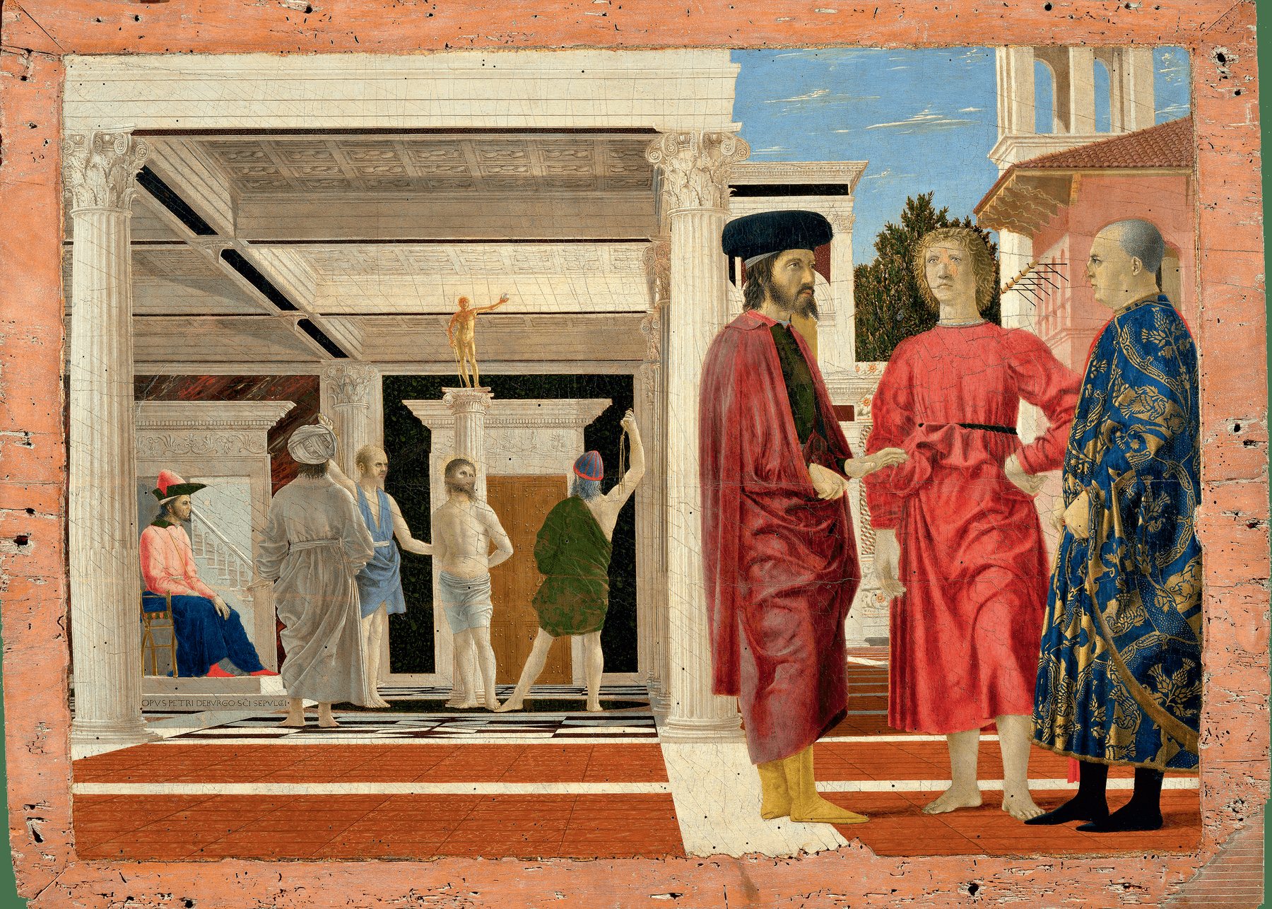 The Flagellation of Christ, Piero della Francesca