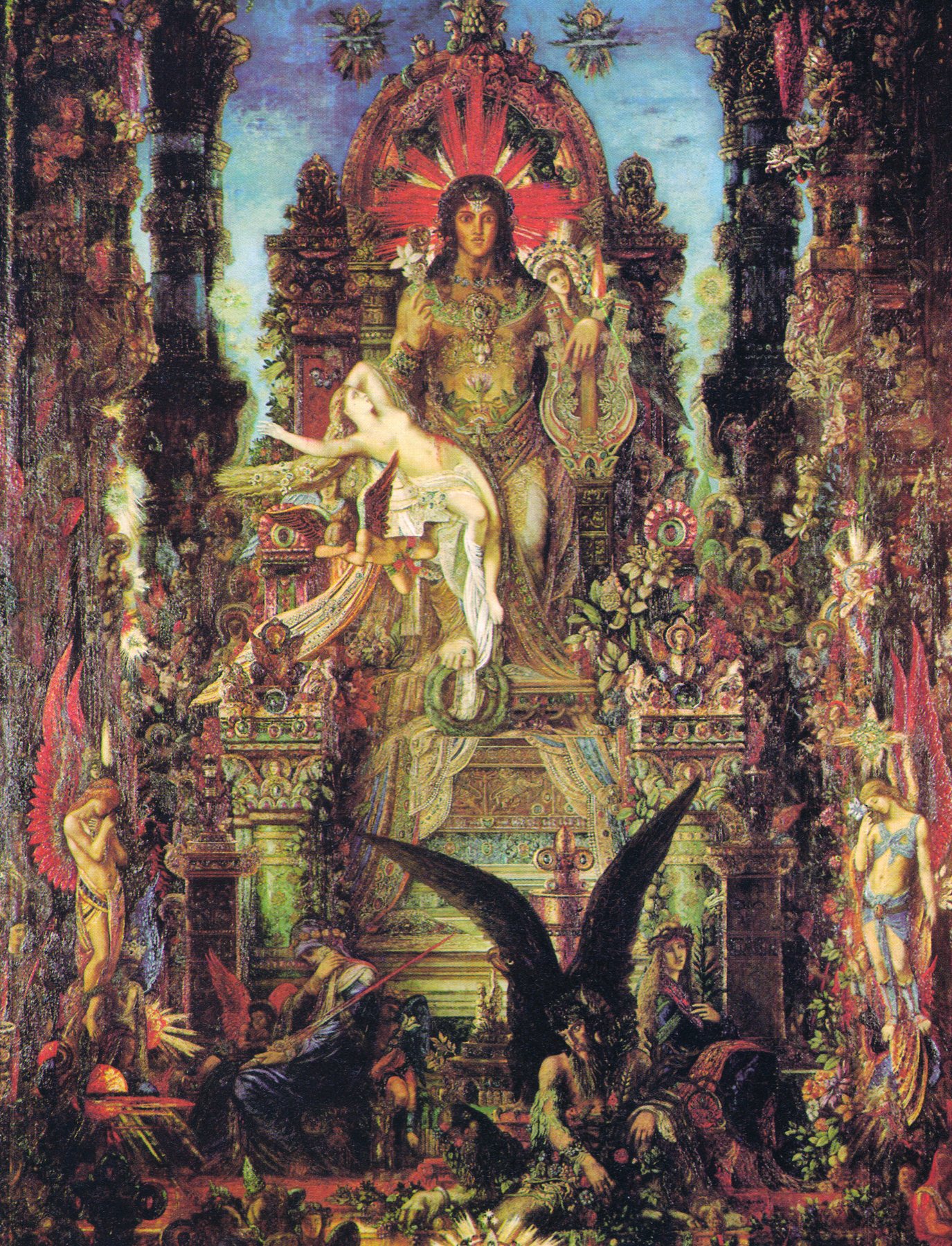 Jupiter and Semele, Gustave Moreau