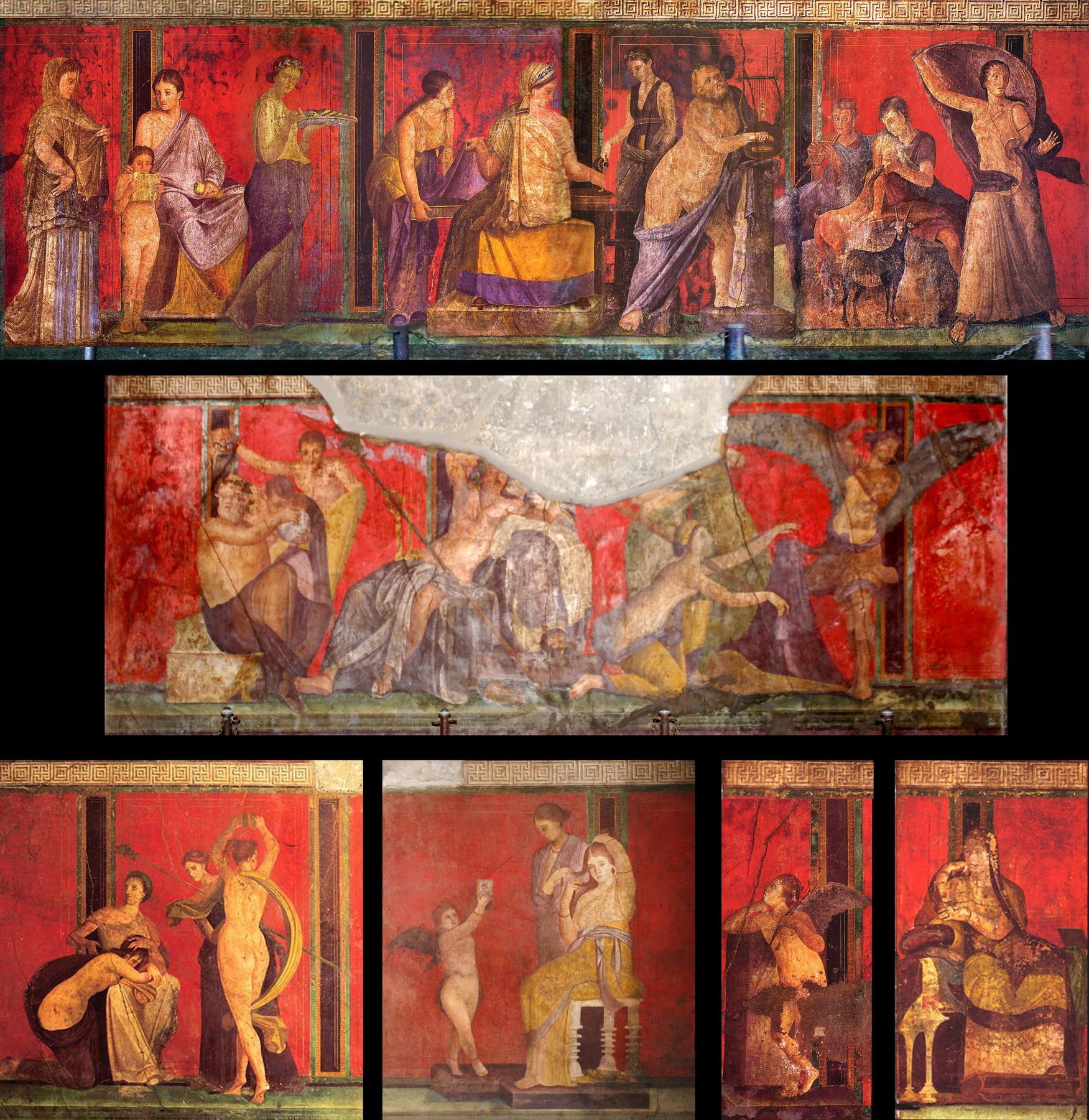 The Villa of the Mysteries fresco, Unknown Roman