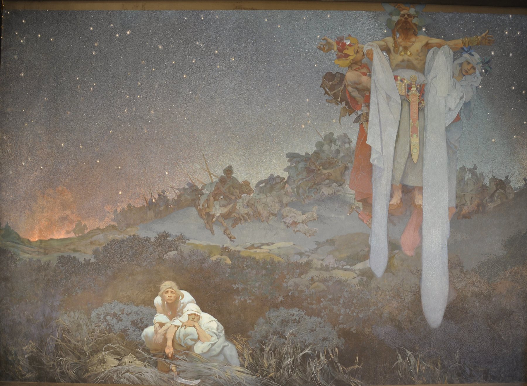 The Slav Epic — Slavs in their Original Homeland, Alphonse Mucha