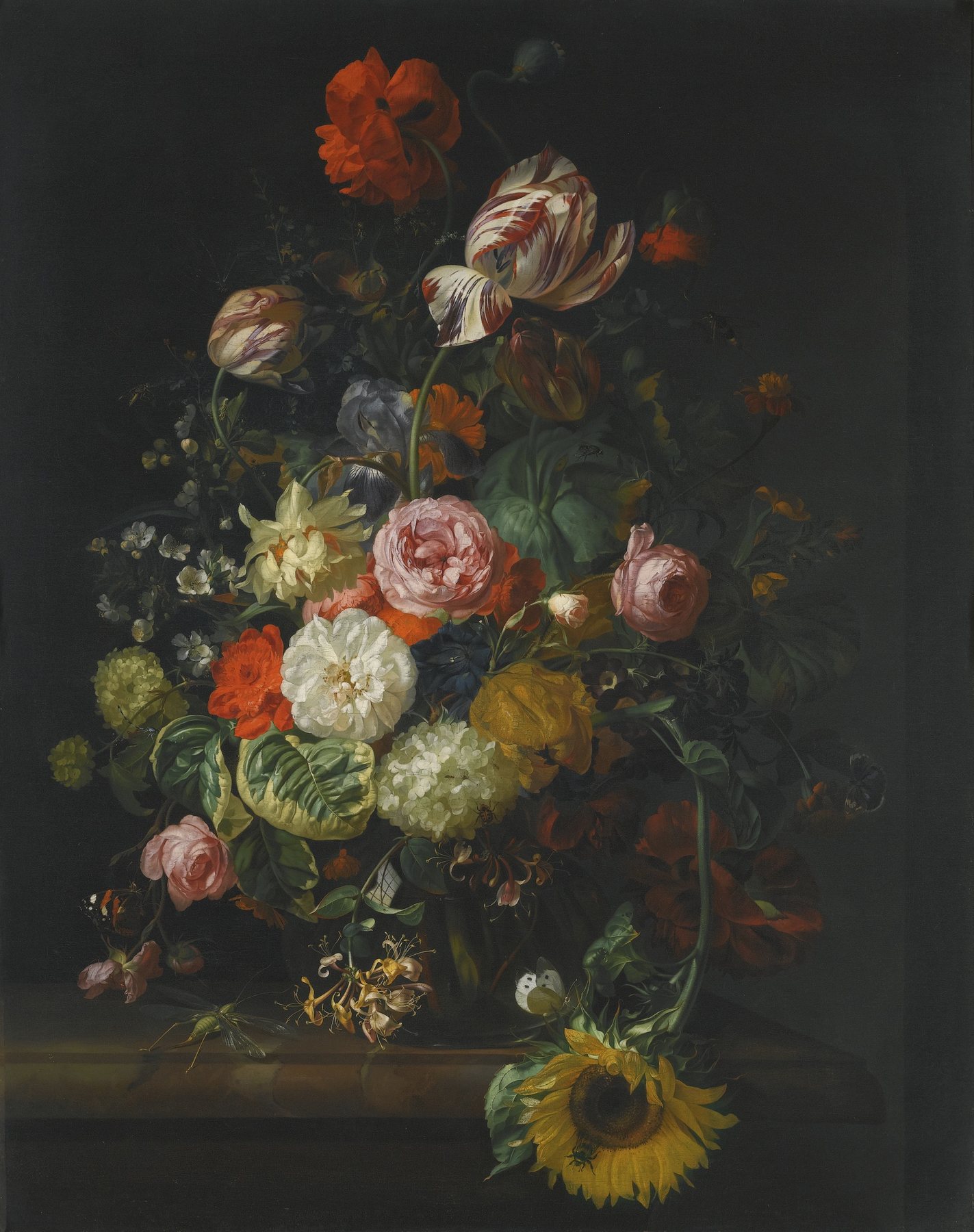 Flower Still Life, Rachel Ruysch
