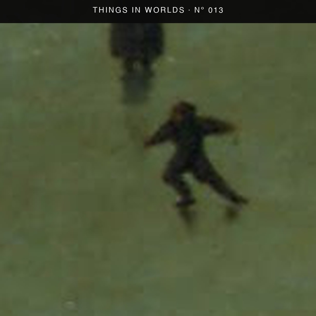 Detail of The Hunters in the Snow
