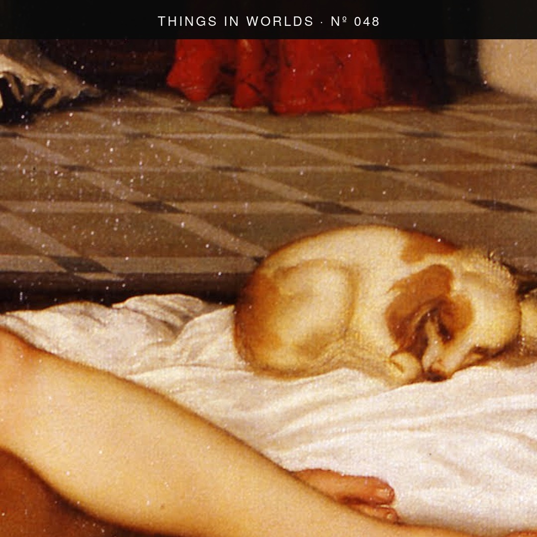 Detail of Venus of Urbino