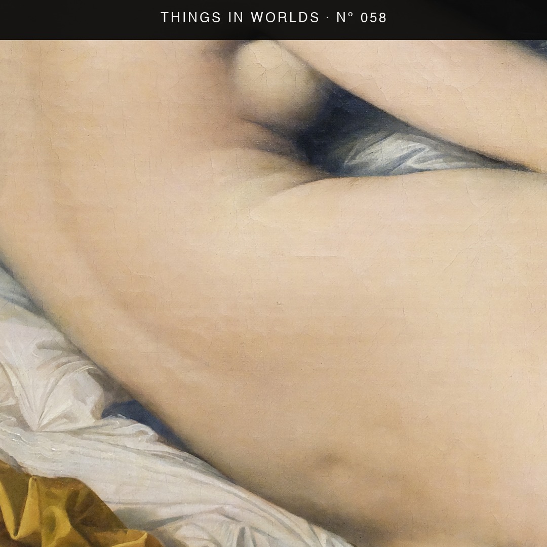 Detail of La Grande Odalisque