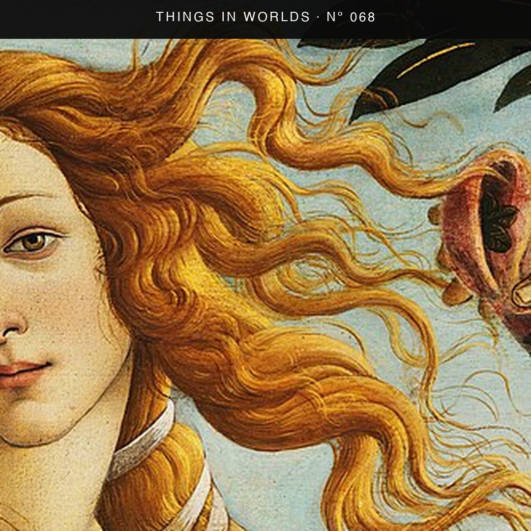 Detail of The Birth of Venus