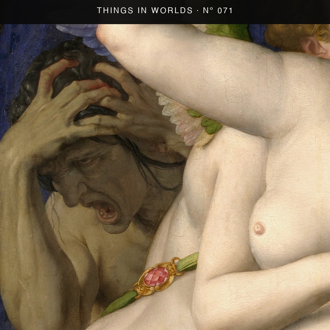 Detail of Allegory with Venus and Cupid (Venus, Cupid, Folly and Time)