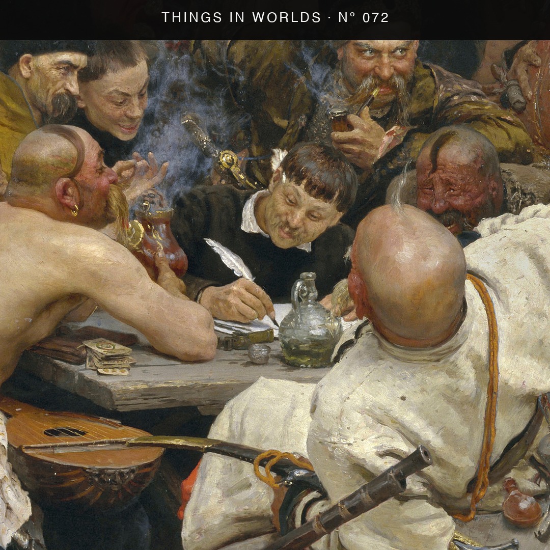 Detail of Reply of the Zaporozhian Cossacks