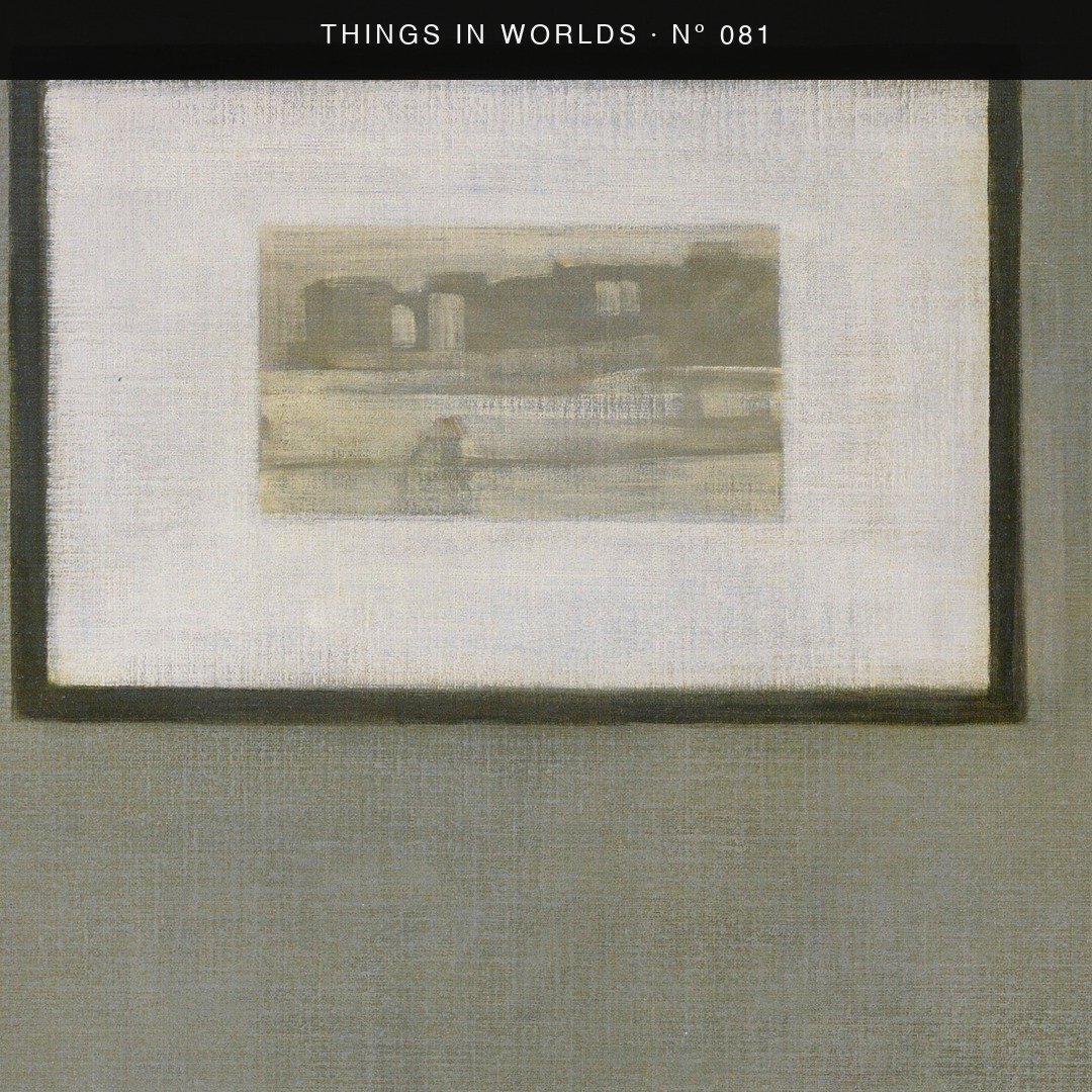 Detail of Arrangement in Grey and Black No. 1 (Whistler's Mother)