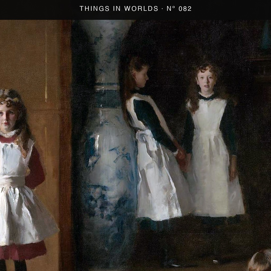Detail of The Daughters of Edward Darley Boit
