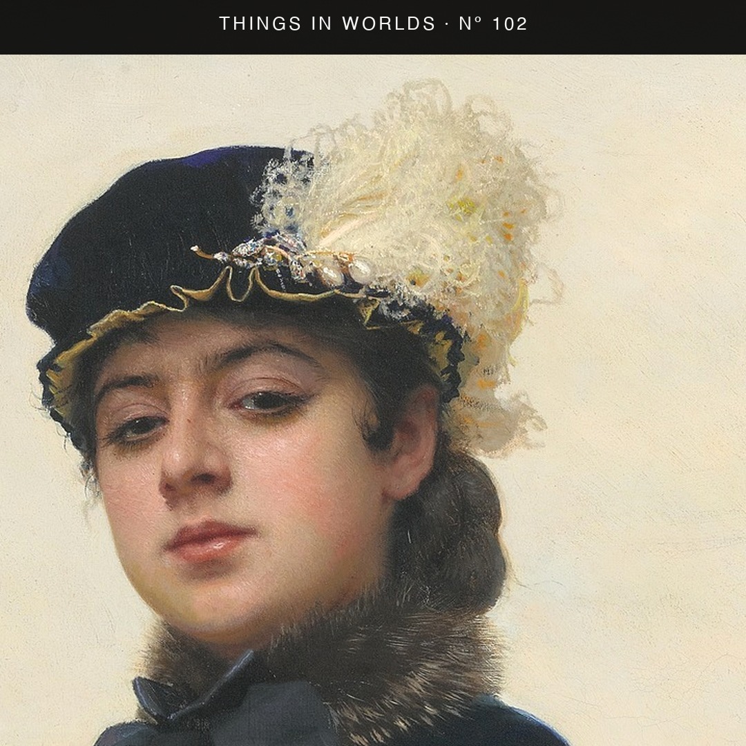 Detail of Portrait of an Unknown Woman