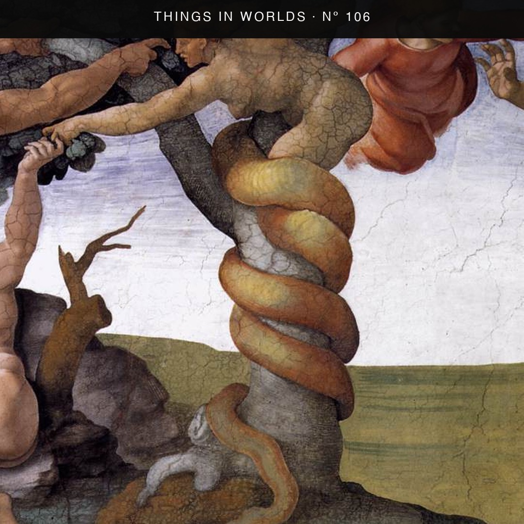 Detail of The Fall and Expulsion from the Garden of Eden