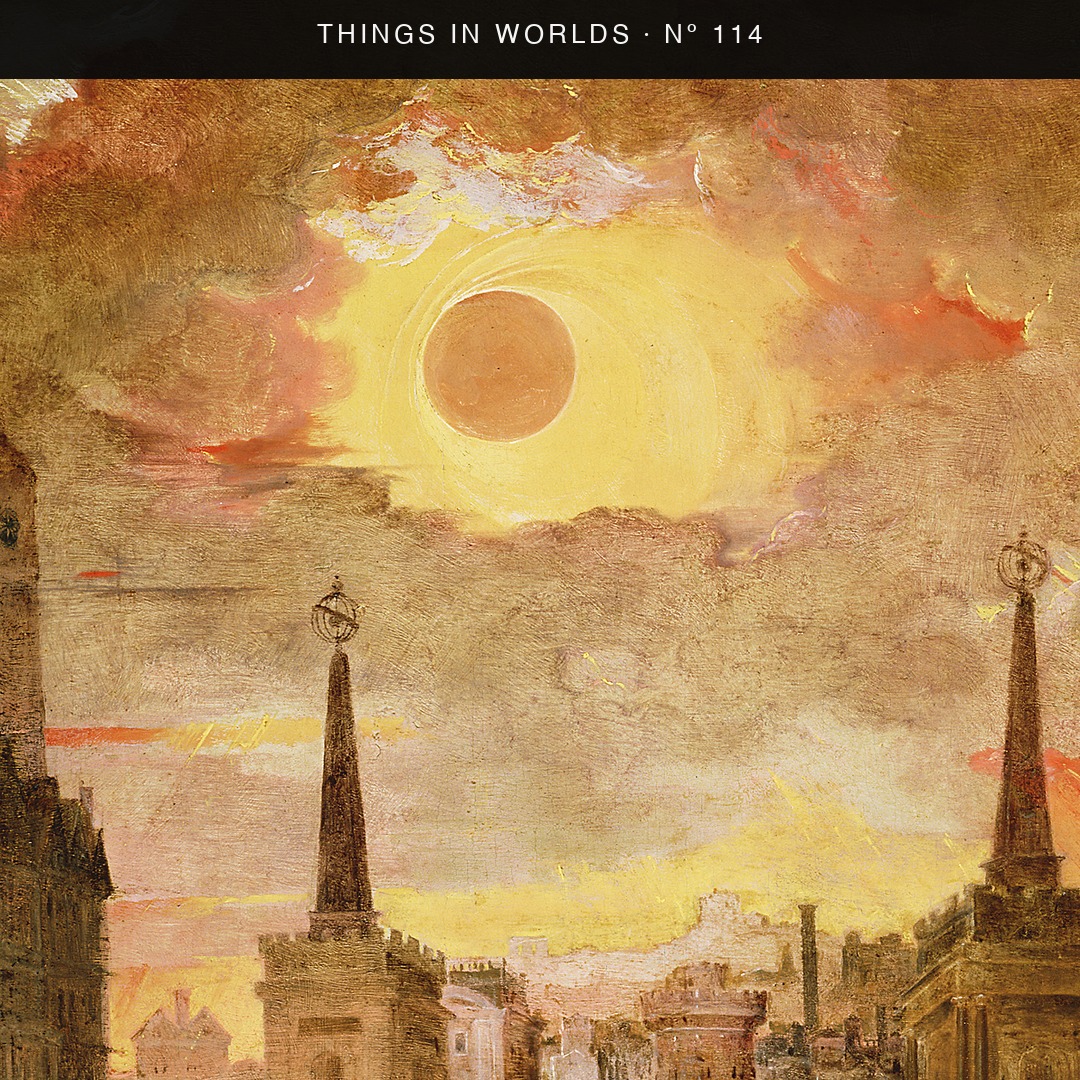 Detail of Astronomers Studying an Eclipse