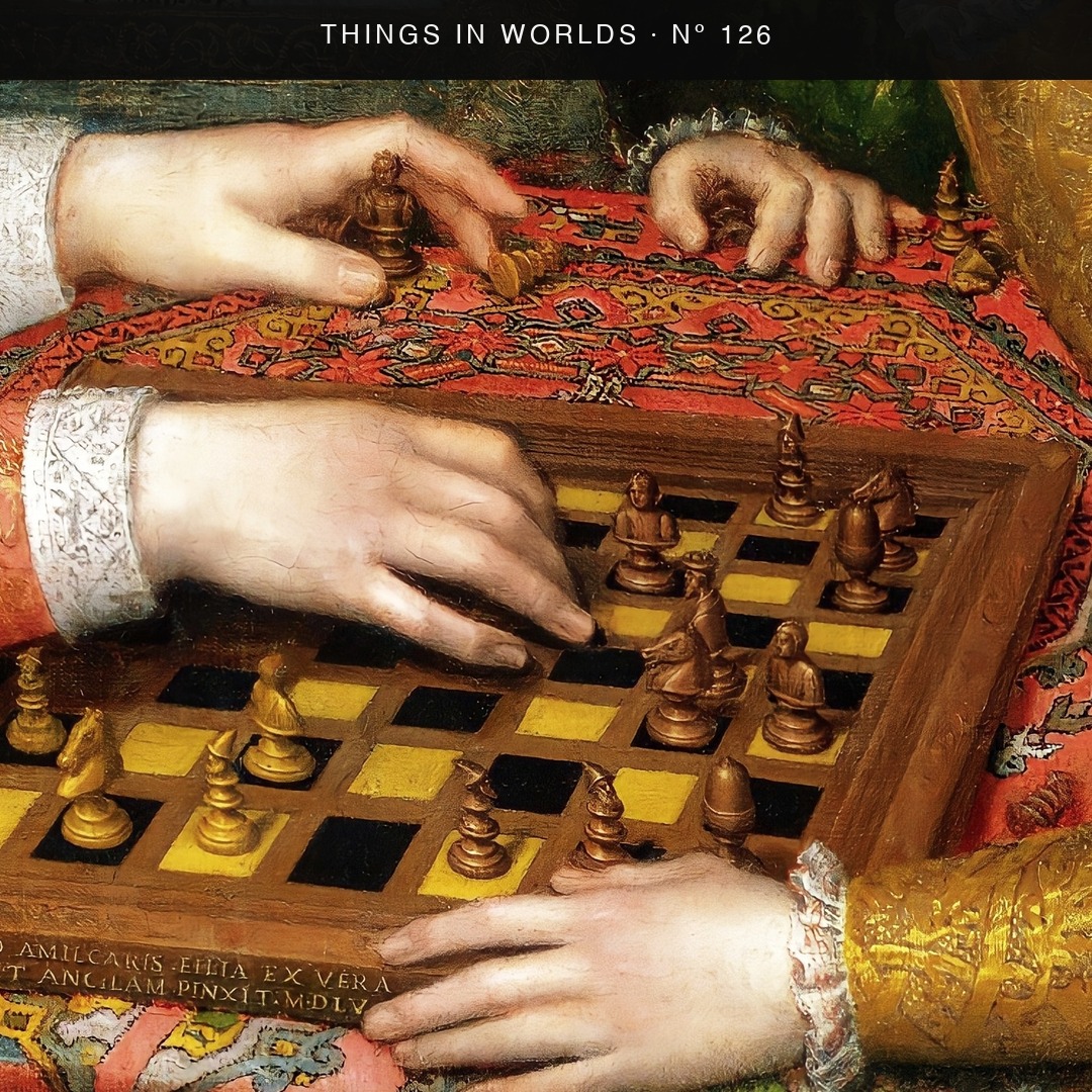Detail of The Chess Game