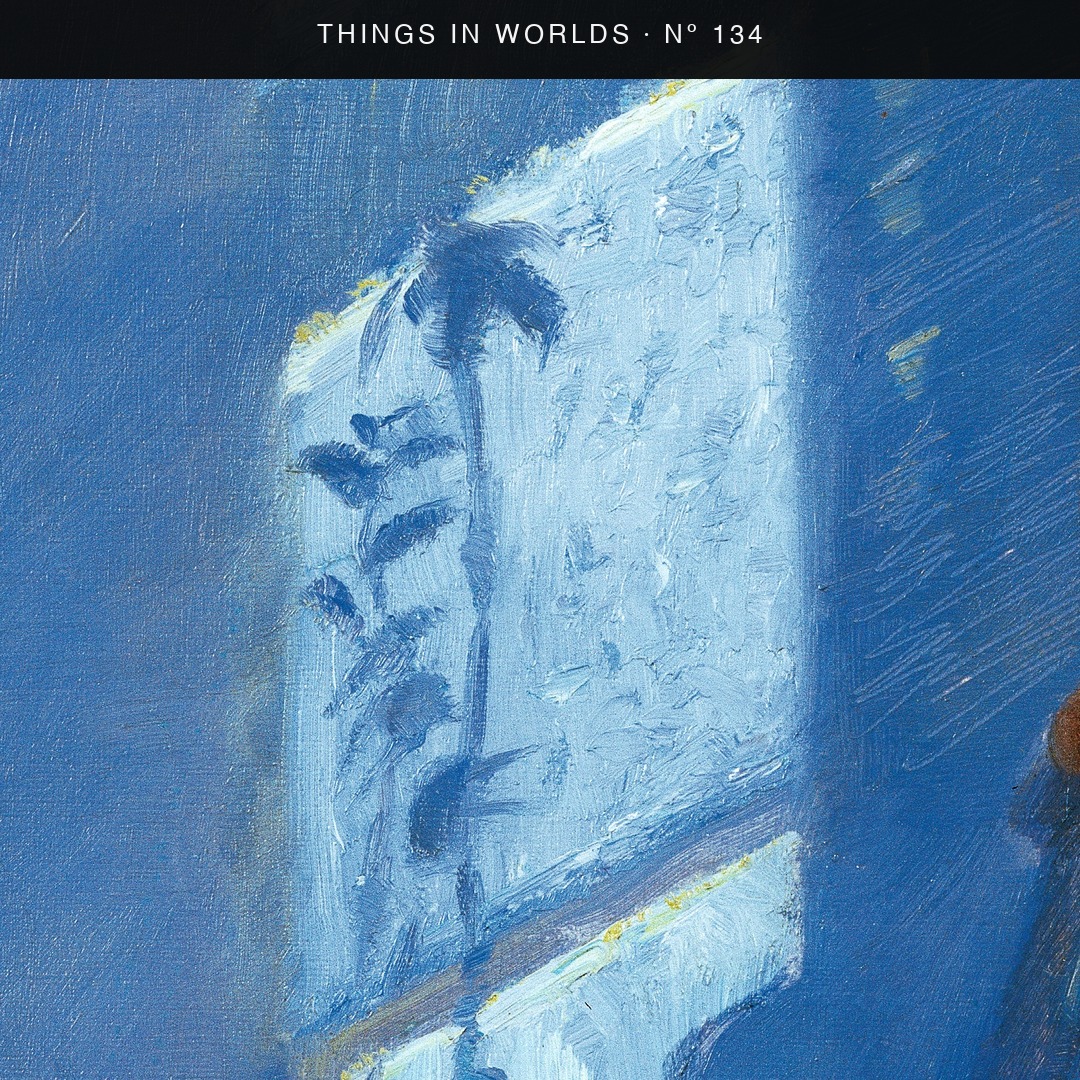 Detail of Sunlight in the Blue Room